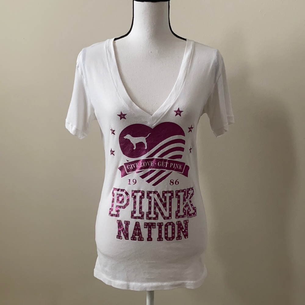 29:04 -  PINK Victoria’s Secret Pink Nation Bling Tee